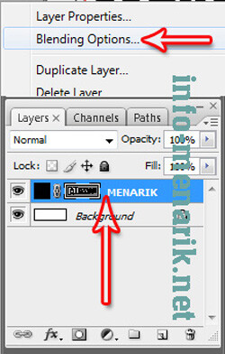 Cara Membuat Huruf 3D di Photoshop 5