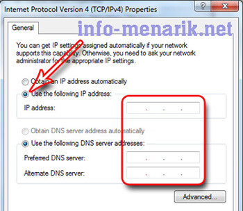Merubah IP Address Dynamic Menjadi Static 6