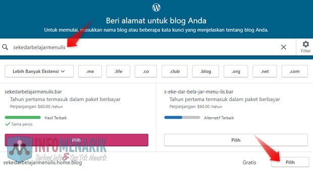 Cara Membuat Blog WordPress 08