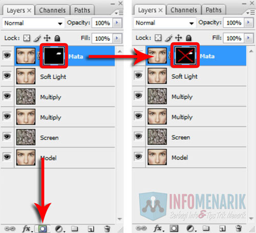 Membuat Wajah Seram Bermain Dengan Blending Photoshop 13