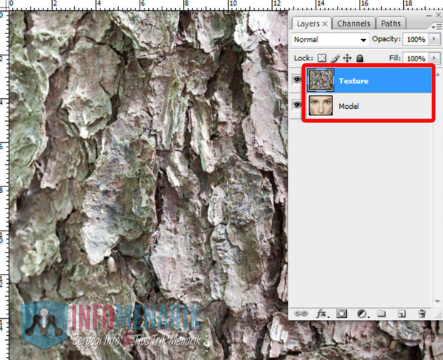 Membuat Wajah Seram Bermain Dengan Blending Photoshop 3