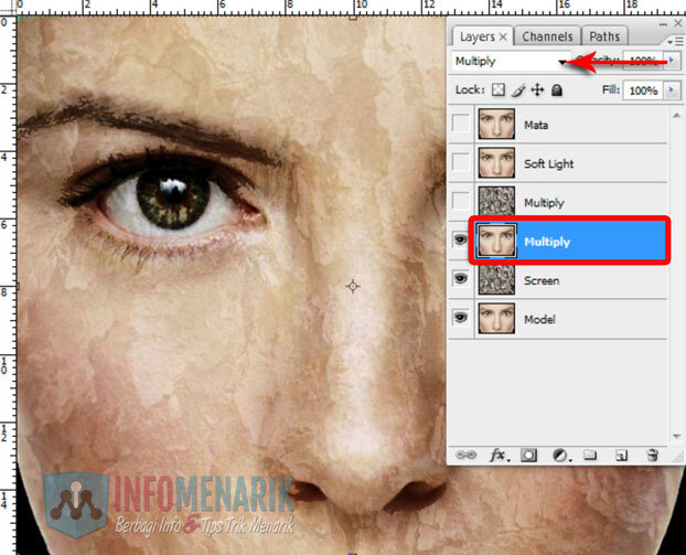 Membuat Wajah Seram Bermain Dengan Blending Photoshop 7