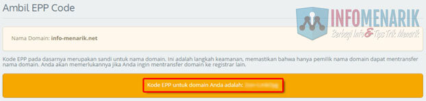  Kenapa kita harus tahu EPP Code domain kita sendiri √ Cara Mengetahui EPP Code Untuk Keperluan Transfer Domain