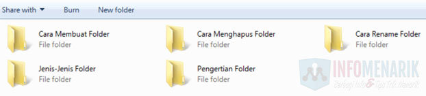 Cara Membuat Banyak Folder Sekaligus 3
