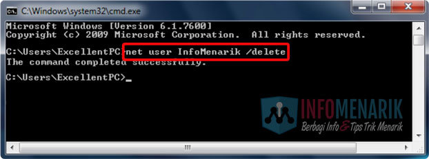  Bukan masalah yang sulit menciptakan user account Windows dari cara yang semestinya √ Cara Membuat User Accounts Windows Menggunakan Command Prompt (CMD)