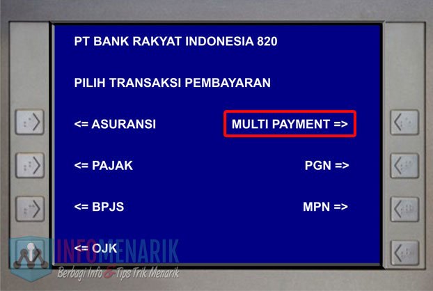  Yang saya tahu proses pembayaran untuk daftar ujian EPS √ Cara Melakukan Pembayaran Daftar Ujian EPS-Topik Korea Melalui ATM BRI