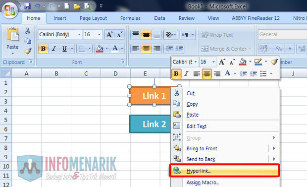Cara Membuat Hyperlink di Office Excel 04