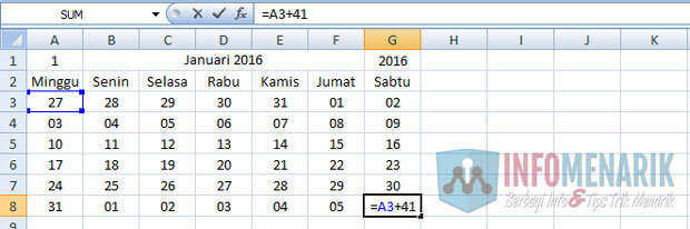 Cara Membuat Kalender Otomatis Di Office Excel √ Belajar Membuat Kalender Otomatis Sendiri Di Office Excel Siap Cetak Tanpa VBA