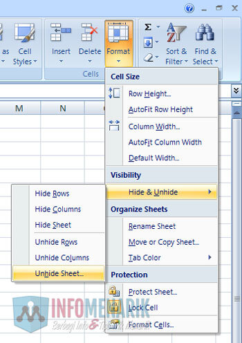 Cara Menyembunyikan Sheet Di Office Excel √ Cara Lengkap Menyembunyikan Sheet Tertentu dan Semua Sheet Di Office Excel
