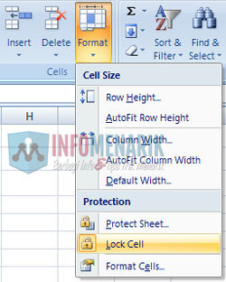 Cara Proteksi Cell Tertentu di Office Excel 03