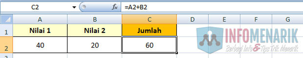 Rumus Dasar Untuk Pemula di Office Excel √ Rumus Perkalian, Pembagian, Penjumlahan, dan Pengurangan Di Office Excel Lengkap