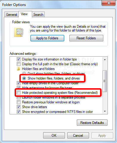 Cara Menghilangkan Virus Shortcut Flashdisk (3)