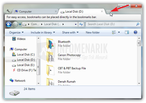 Cara Membuat Brosur Pada Photo Cara Mengubah Jendela Windows Explorer Menjadi Multi Tab 