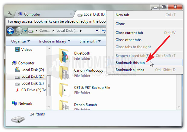 Cara Membuat Multi Tab Pada Windows Explorer √ Cara Mengubah Jendela Windows Explorer Menjadi Multi Tab Dengan Clover