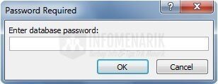 Cara Mengetahui Password Database Access yang Diprotesi 02