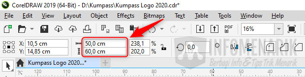 Cara Print Ukuran Besar di CorelDRAW 02