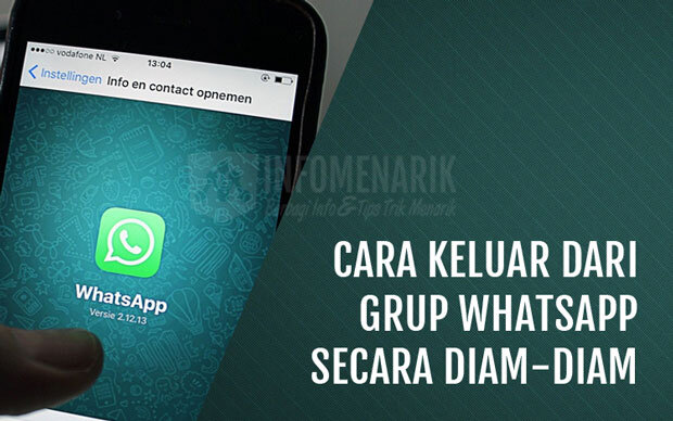 Cara Keluar dari Grup WhatsApp Tanpa Ketahuan Anggota Lain 01