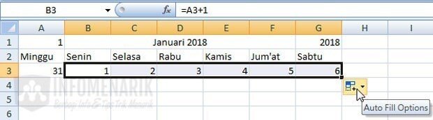 Cara Membuat Kalender Dengan Microsoft Excel √ Cara Membuat Kalender Dengan Microsoft Excel Yang Praktis Dipraktekkan