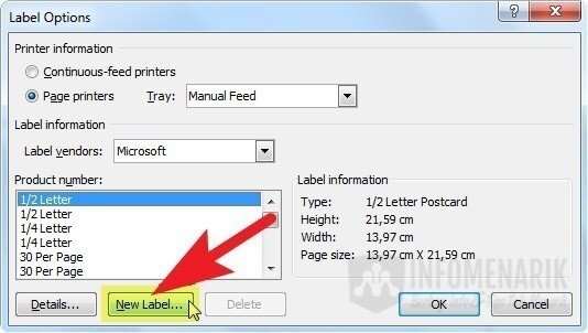 Cara Membuat Label Undangan Otomatis 103 Dan 121 Siap Print