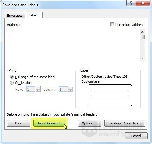 Membuat Label Undangan Di Ms Word 2010