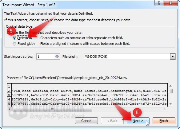 Cara Membuka dan Membuat File CSV di Office Excel 06