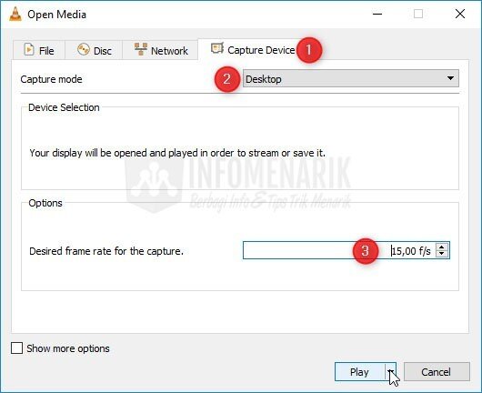 Cara Merekam Tampilan Layar Komputer dengan VLC Media Player 03