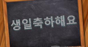 Bahasa Korea Selamat Ulang Tahun
