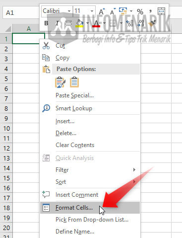 Cara Mengetik Angka Arab di Excel 2