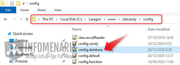 Cara Install Candy CBT Laragon 05