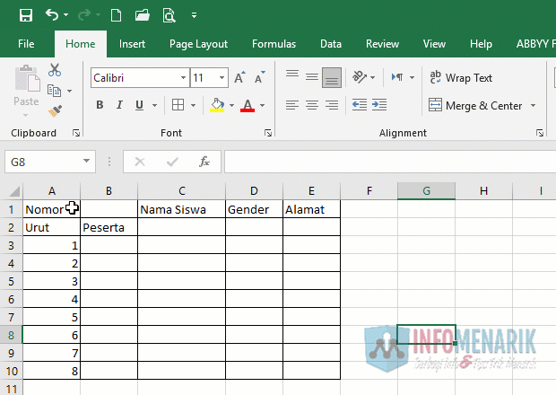 Belajar Excel Untuk Pemula 1