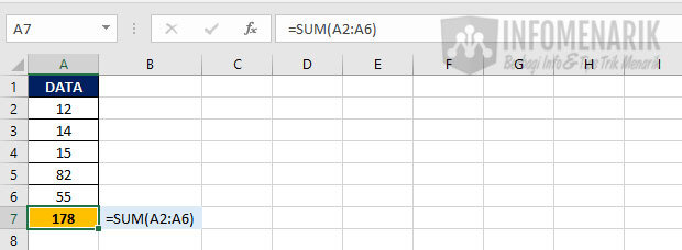 Fungsi Dasar Excel 2