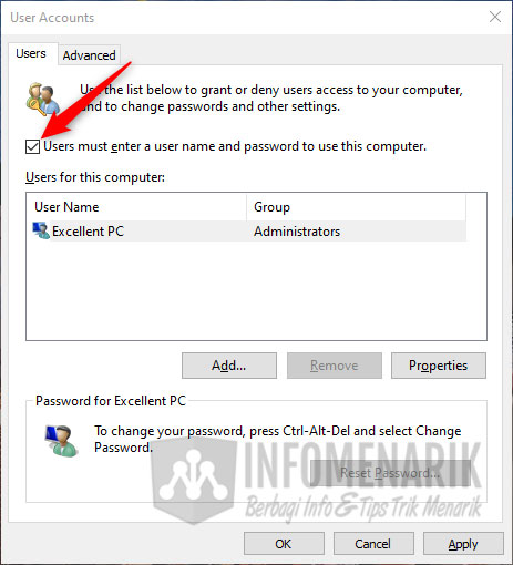 Cara Menghilangkan Password Windows 10 02