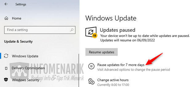 Cara Membatalkan Update Windows 10 02