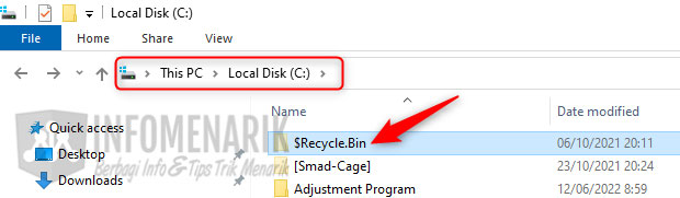 Cara Menampilkan Recycle Bin Yang Hilang Di Desktop Dan File Explorer ...