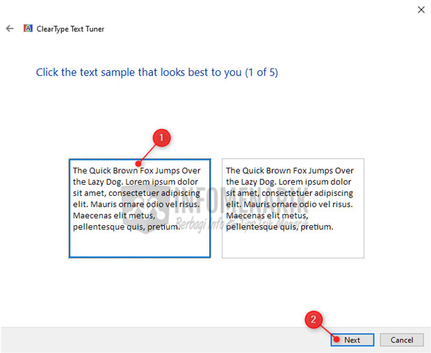 Cara Mengatasi Teks Blur di Windows 10 04