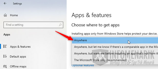 Cara Mengatasi Tidak Bisa Install Aplikasi di Windows 10 03