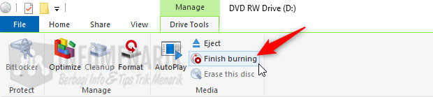 Cara Burning CD DVD Tanpa Software 04
