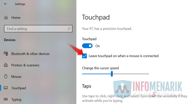 Cara Mematikan TouchPad Laptop di Windows 10 03